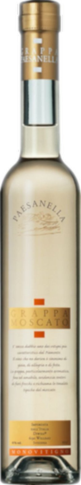 Grappa Paesanella di Moscato 41% 50cl Car x6