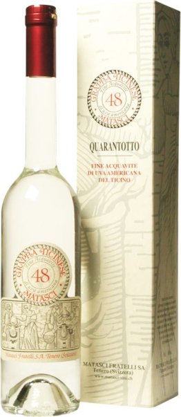 Grappa Ticino 48 "Matasci" 48% 50cl Car x6
