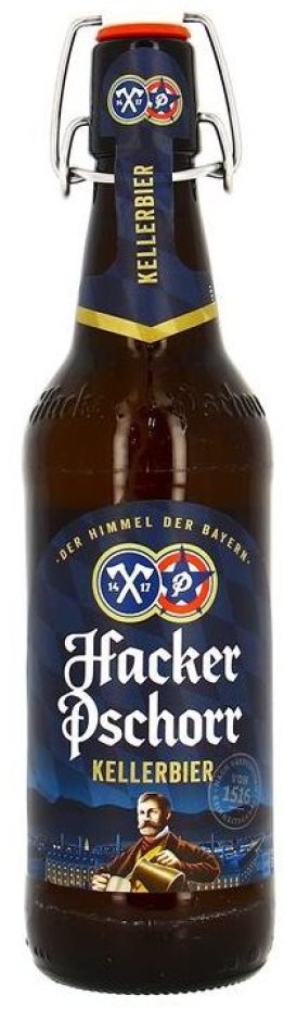 Hacker-Pschorr Kellerbier naturtrüeb Bügel 50cl HARx20