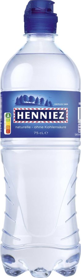 Henniez blau Sportcap * 75cl Car x6