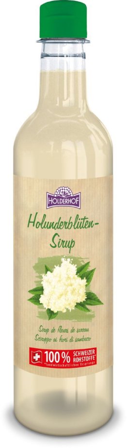 Holderhof Holunderblüten BIO Sirup 50cl Car x6