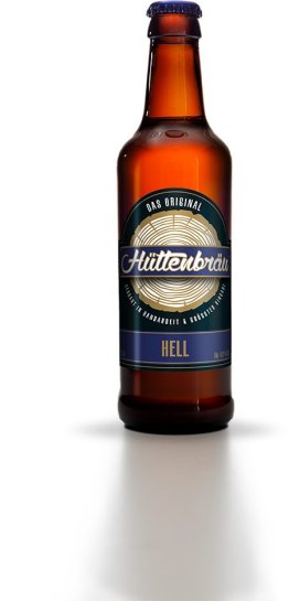 Hüttenbräu Hell 33cl HARx24