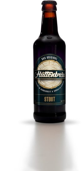 Hüttenbräu Stout 33cl HARx24