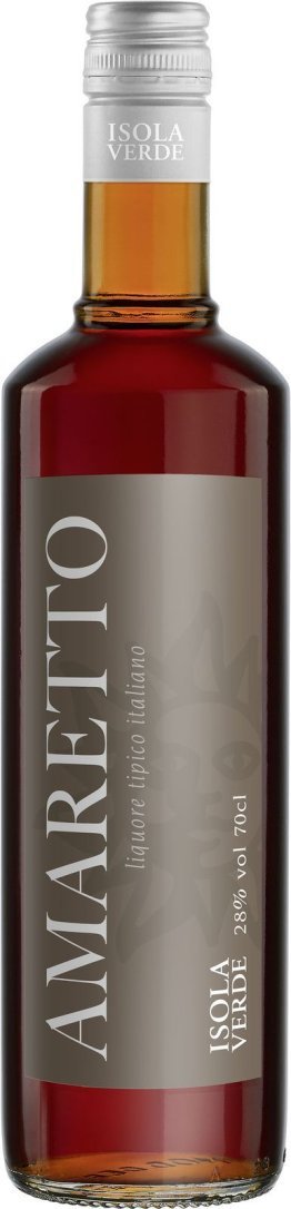 ISOLA VERDE Amaretto 28% 70cl Car x6