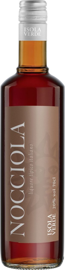 ISOLA VERDE Likör Nocciola 20% 70cl Car x6