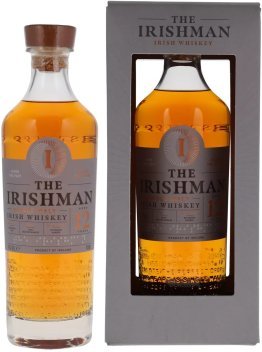 Irishman 12 Years Single Malt Irish Whiskey 43% 70cl Car x6
