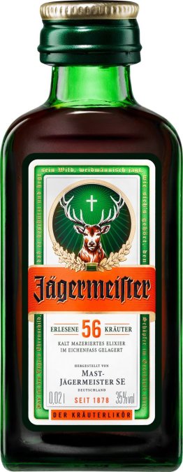 Jägermeister Portionen 35% 2cl Car x60