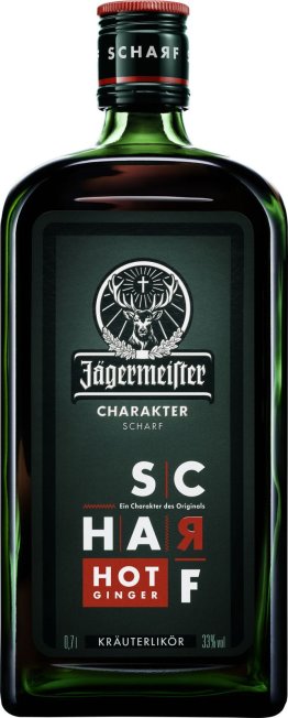 Jägermeister SCHARF (Festlieferung: keine Rücknahme) 33% 70cl Car x6