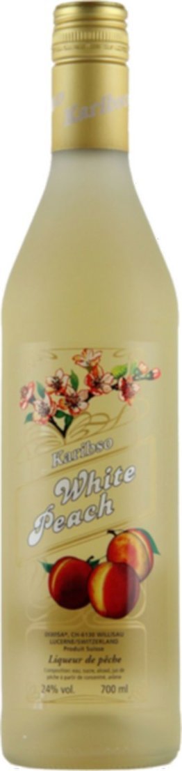 Karibso White Peach Liqueur 24% 70cl Car x6