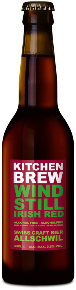 Kitchen Brew Windstill Irish Red Ale alkoholfrei 33cl Car x24