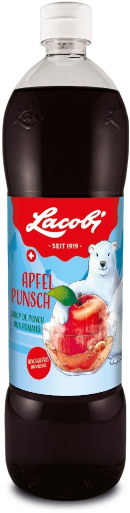 Lacobi Apfelpunsch alkoholfrei, 1+4 100cl Car x6