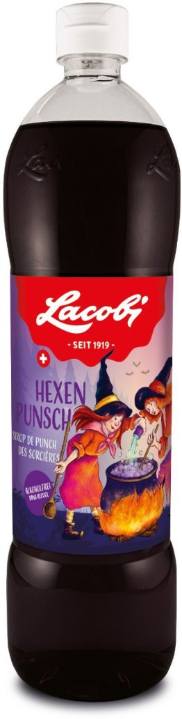 Lacobi Hexen-Punsch alkoholfrei, 1+4 100cl Car x6