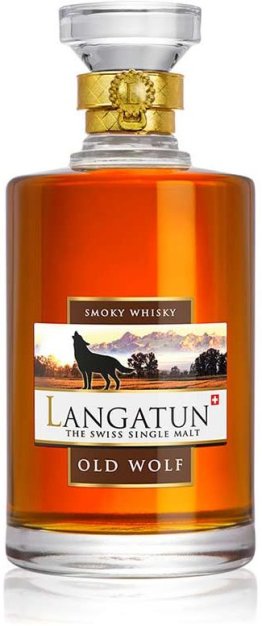 Langatun Old Wolf in Karaffe 46% 50cl Car x6