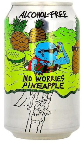 *Lervig No Worries Pineapple Dose 33cl Car x24