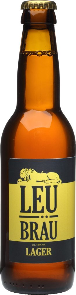 Leu Bräu Lager hell 33cl Car x24