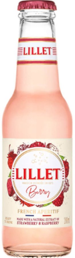 Lillet Berry 3-Pack Alkoholhaltiges Mixgetränk 5% 20cl Car x3