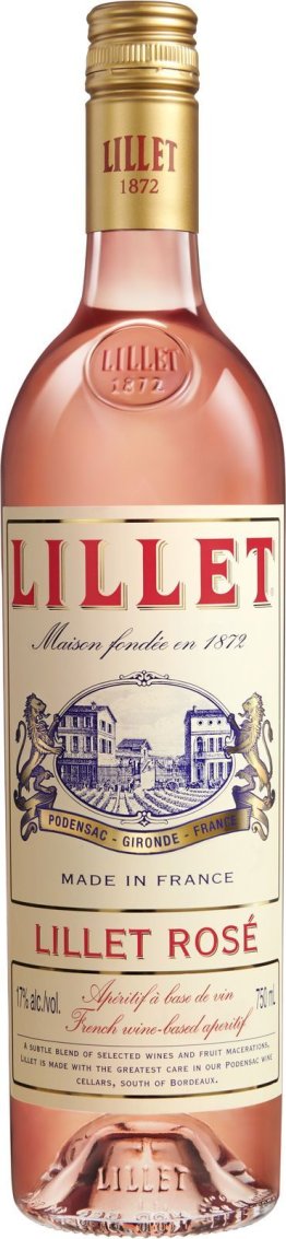 Lillet Rosé Apéritif 17% 75cl Car x6