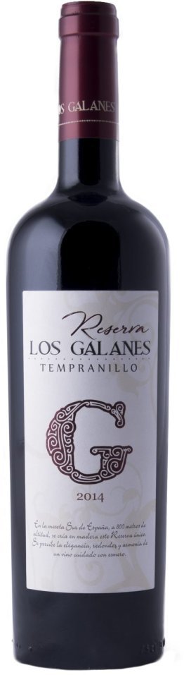 Los Galanes reserva Bodega Santa Catalina DO La Mancha 75cl Car x6