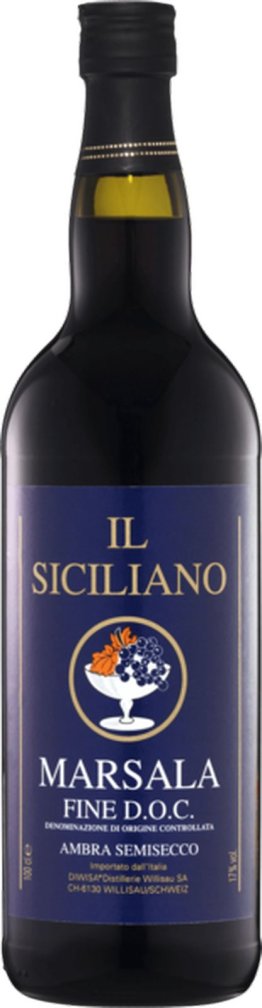 Marsala Il Siciliano Fine D.O.C. 17% 100cl Car x6