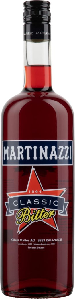 Martinazzi Bitter Matter-Luginbühl 22% 100cl Car x6