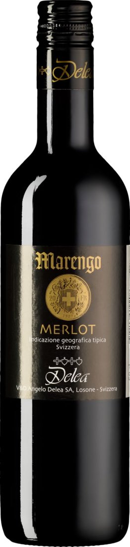 Merlot IGT Svizzera Marengo * Angelo Delea 50cl Car x15