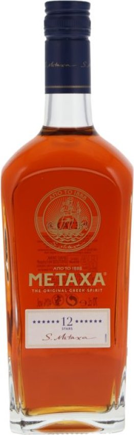 Metaxa 12 Stars Brandy * 40% 70cl Car x6