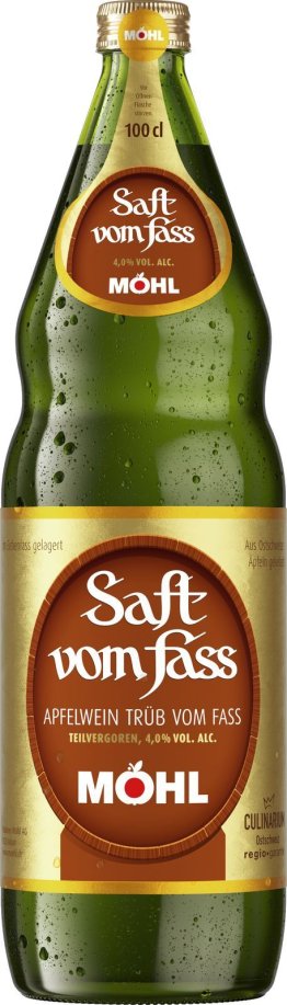 Möhl Saft vom Fass trüb 100cl HARx12