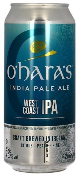 O'Hara's West Coast IPA Dose 44cl Car x24