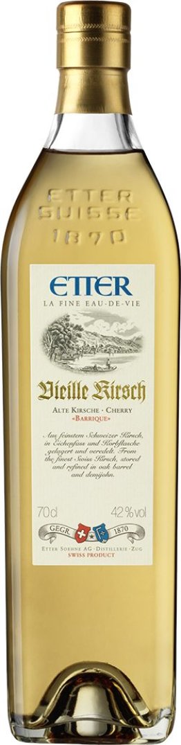Original Etter Vieille Kirsch 42% 70cl Car x6