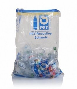 PET-Säcke 110 Liter für Recycling PET-Flaschen Rollen à 10 Stück (Lieferung nur mit Getränkebestellung) Car x6