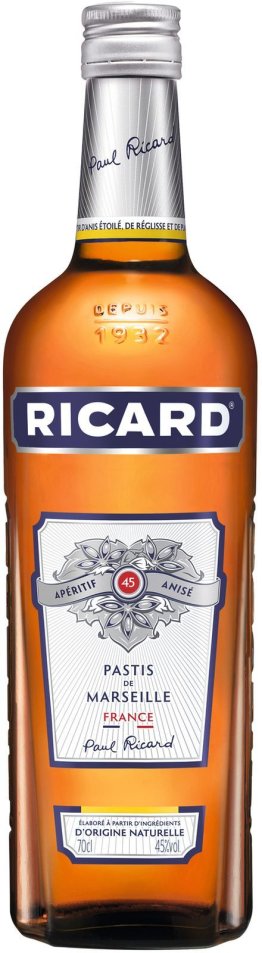 Pastis Ricard 45% 70cl Car x12