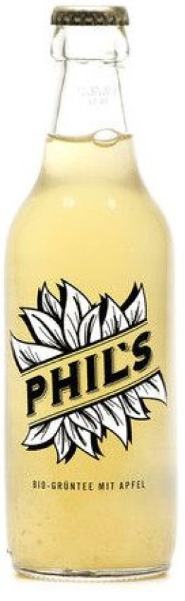 Phil's BIO Grüntee mit Apfel 33cl HARx24