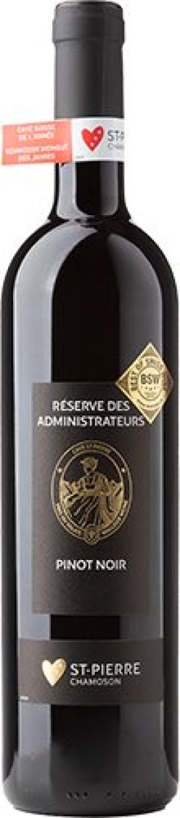 Pinot Noir du Valais AOC Réserve des Administrateurs Cave St-Pierre, Chamoson 75cl Car x6