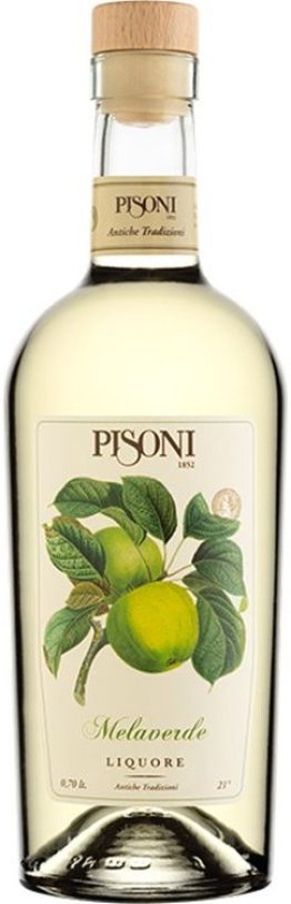 Pisoni Liquore Melaverde Apfellikör * 21% 70cl Car x6