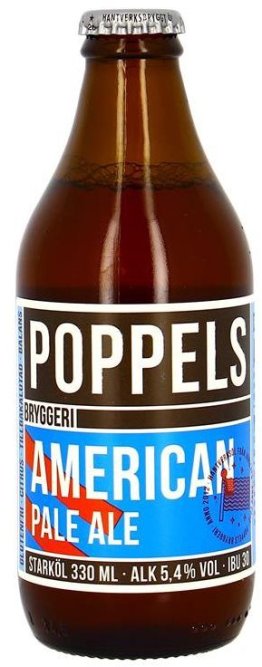 Poppels American Pale Ale BIO * 33cl Car x24