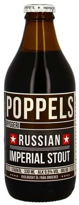 Poppels Russian Imperial Stout BIO * 33cl Car x24
