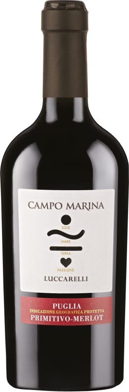 Primitivo Merlot IGP Campo Marina Luccarelli 75cl Car x6