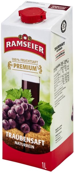 Ramseier Premium Trauben 100cl Car x12