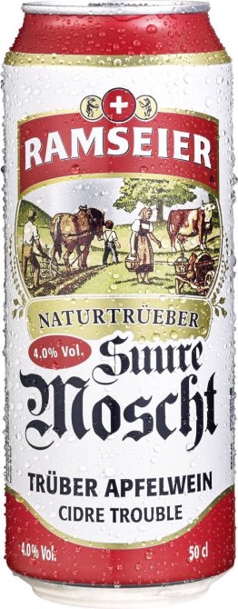 Ramseier Suure Moscht naturtrüeb Dose 50cl Car 4x6