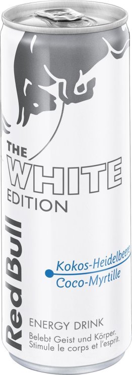 Red Bull WHITE * 25cl Car x24