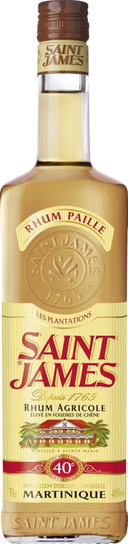 Rhum Saint James Agricole Paille * 40% 70cl Car x6