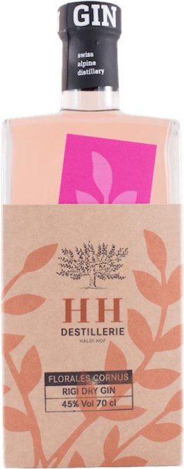 Rigi Dry Gin Florales Cornus Swiss Alpin Distillery 45% 70cl Car x6