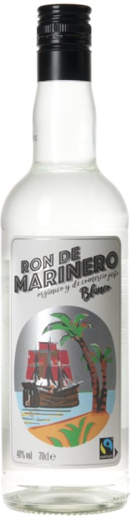 Ron de Marinero Blanco Bio Fairtrade 40% 70cl Car x6