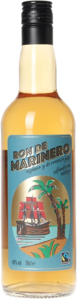 Ron de Marinero Oro Bio Fairtrade 40% 70cl Car x6