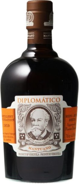 Ron diplomatica Mantuano extra Anejo 40% 70cl Car x6