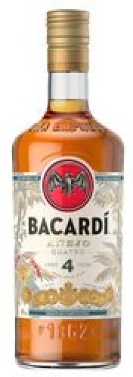 Rum Bacardi Anejo 4 Años 40% 70cl Car x6