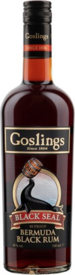 Rum Black Seal Gosling's 40% 70cl Car x6
