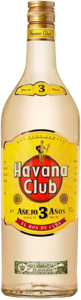 Rum Havana Añejo 3 años (weiss) 40% 70cl Car x6
