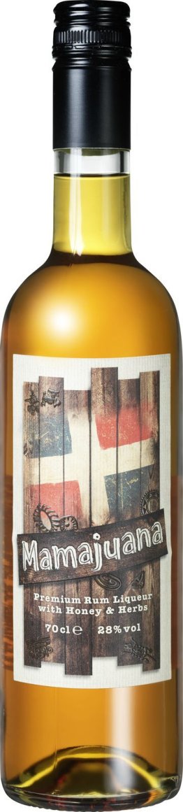 Rum Mamajuana Likör * 28% 70cl Car x6