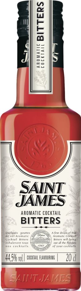 SAINT JAMES Aromatic Cocktail Bitter * 44.5% 20cl Car x6